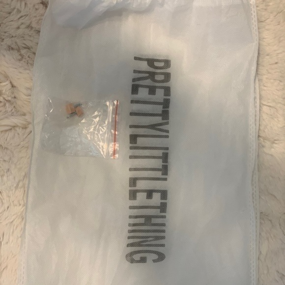 𝅺PRETTY litter things cream nude lace up sandals. - Picture 5 of 6